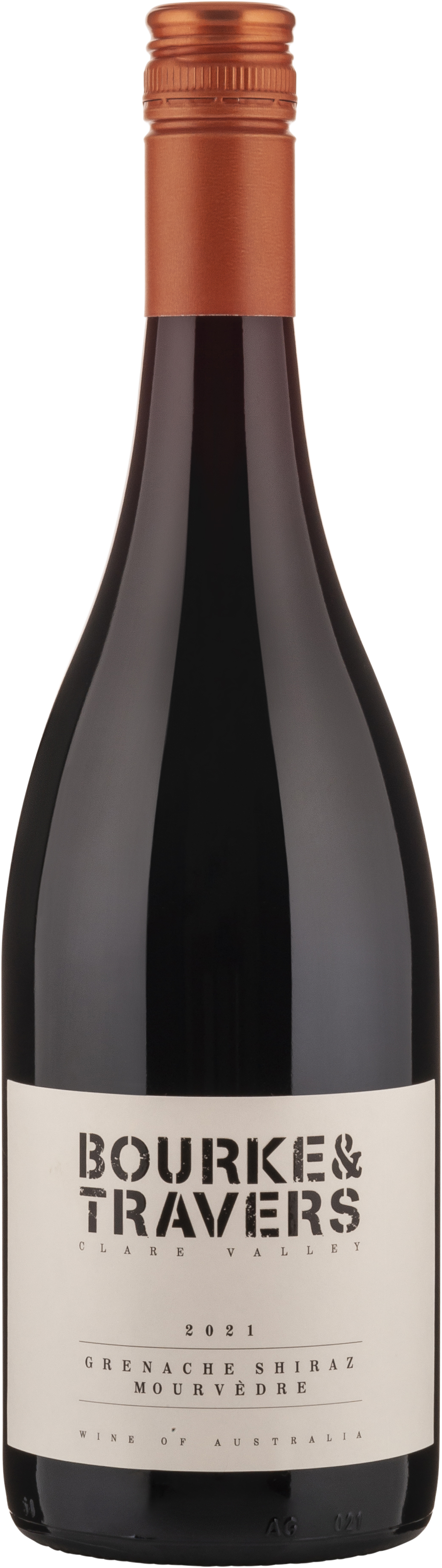 Bourke & Travers Grenache Shiraz Mourvèdre 2021